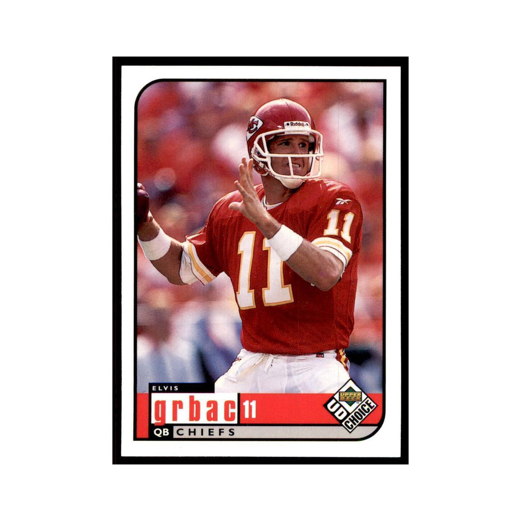 Elvis Grbac 1998 UD Choice #89 Football Cards Football Card NM
