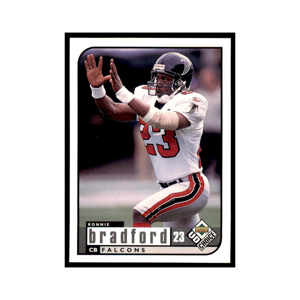 Ronnie Bradford 1998 UD Choice #9 Football Cards Football Card NM