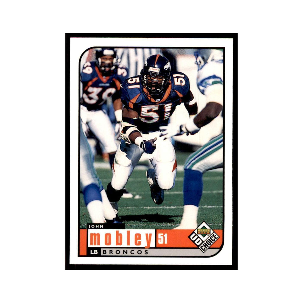 John Mobley 1998 UD Choice #55 Football Cards Football Card NM
