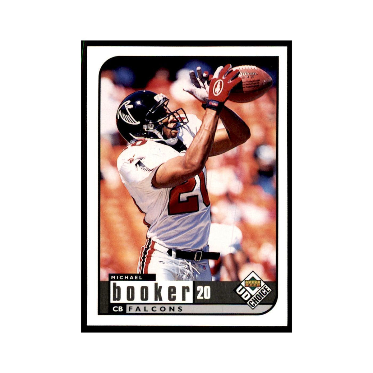 Michael Booker 1998 UD Choice #8 Football Cards Football Card NM