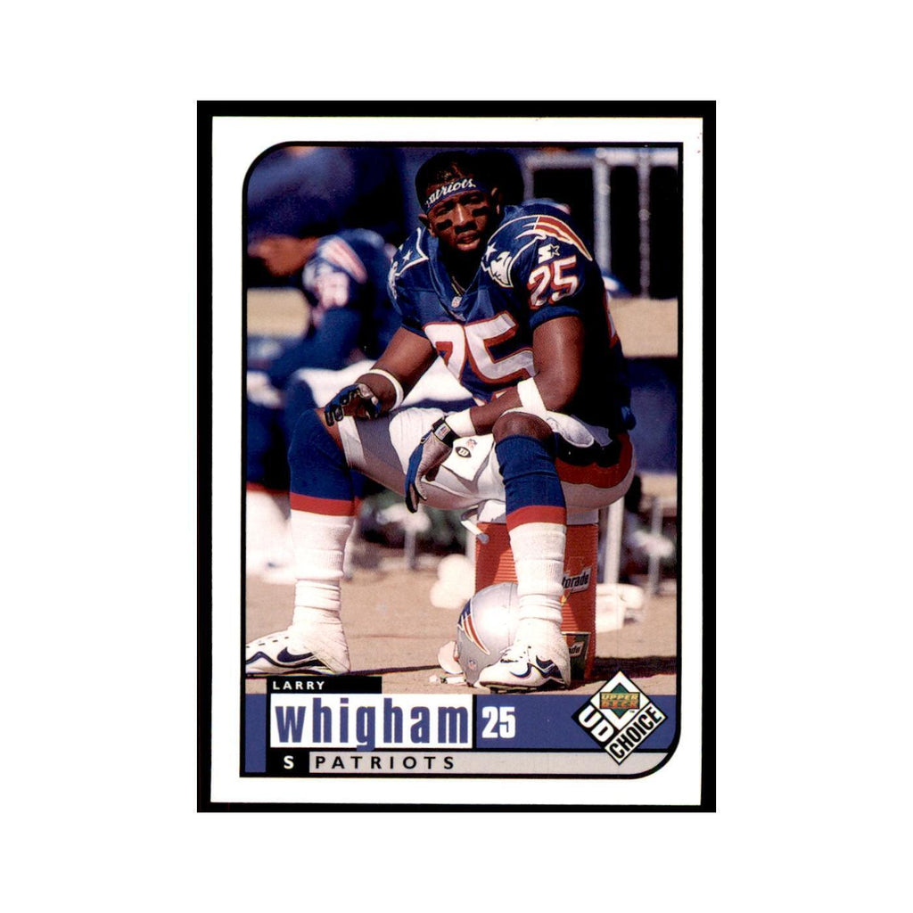 Larry Whigham 1998 UD Choice #114 Football Cards Football Card NM