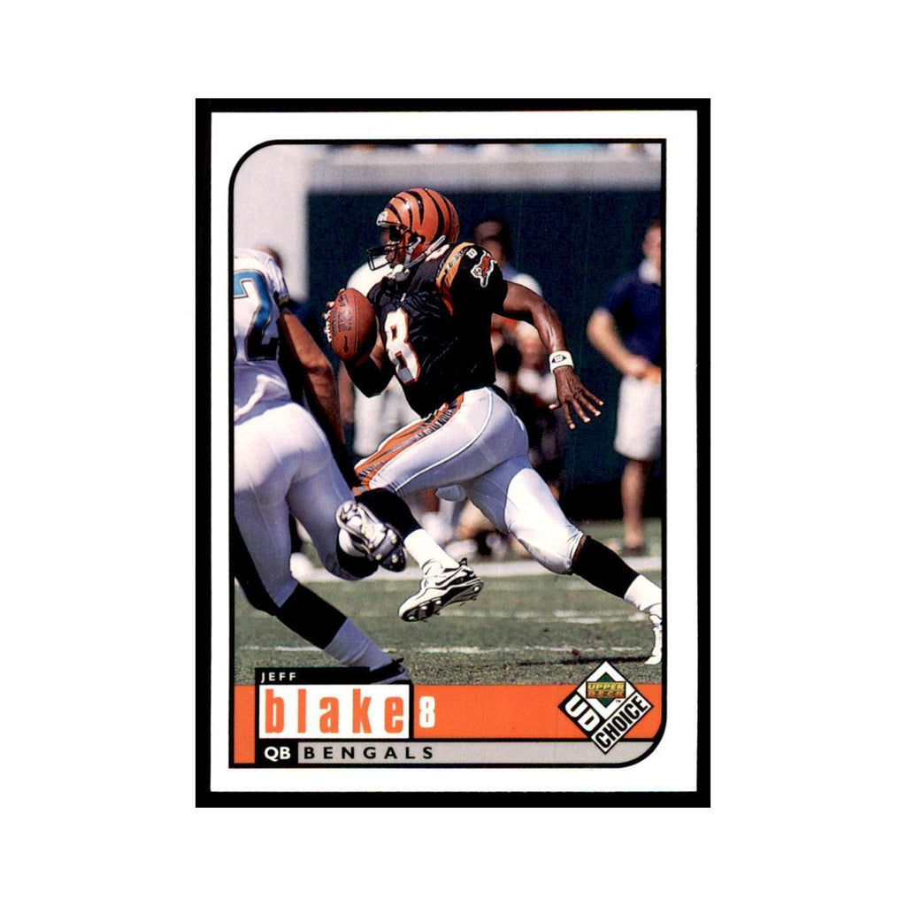 Jeff Blake 1998 UD Choice #39 Football Cards Football Card NM
