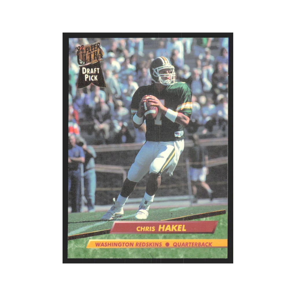 Chris Hakel 1992 Fleer Ultra #430 Football Cards Football Card NM