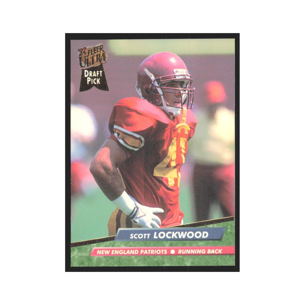 Scott Lockwood 1992 Fleer Ultra #434 Football Cards Football Card NM