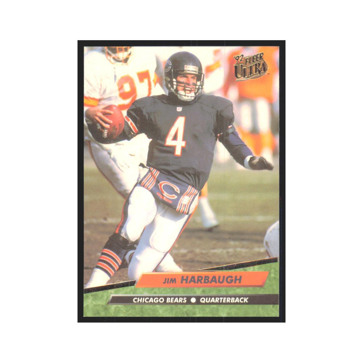 Jim Harbaugh 1992 Fleer Ultra #40 Football Cards Football Card NM