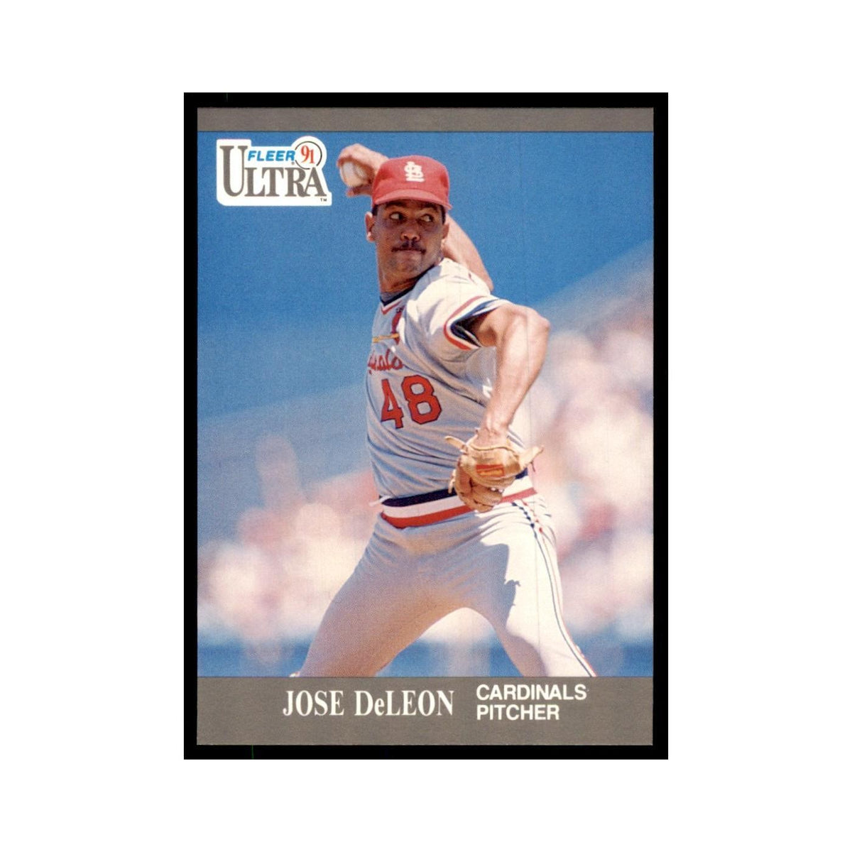 Jose DeLeon 1991 Fleer Ultra #288 Baseball Cards Baseball Card NM