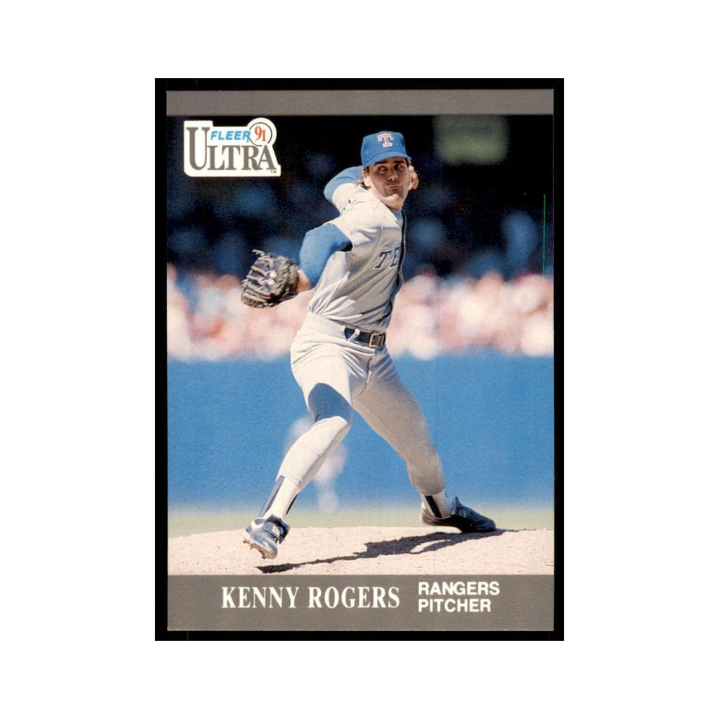 Kenny Rogers 1991 Fleer Ultra #353 Baseball Cards Baseball Card NM