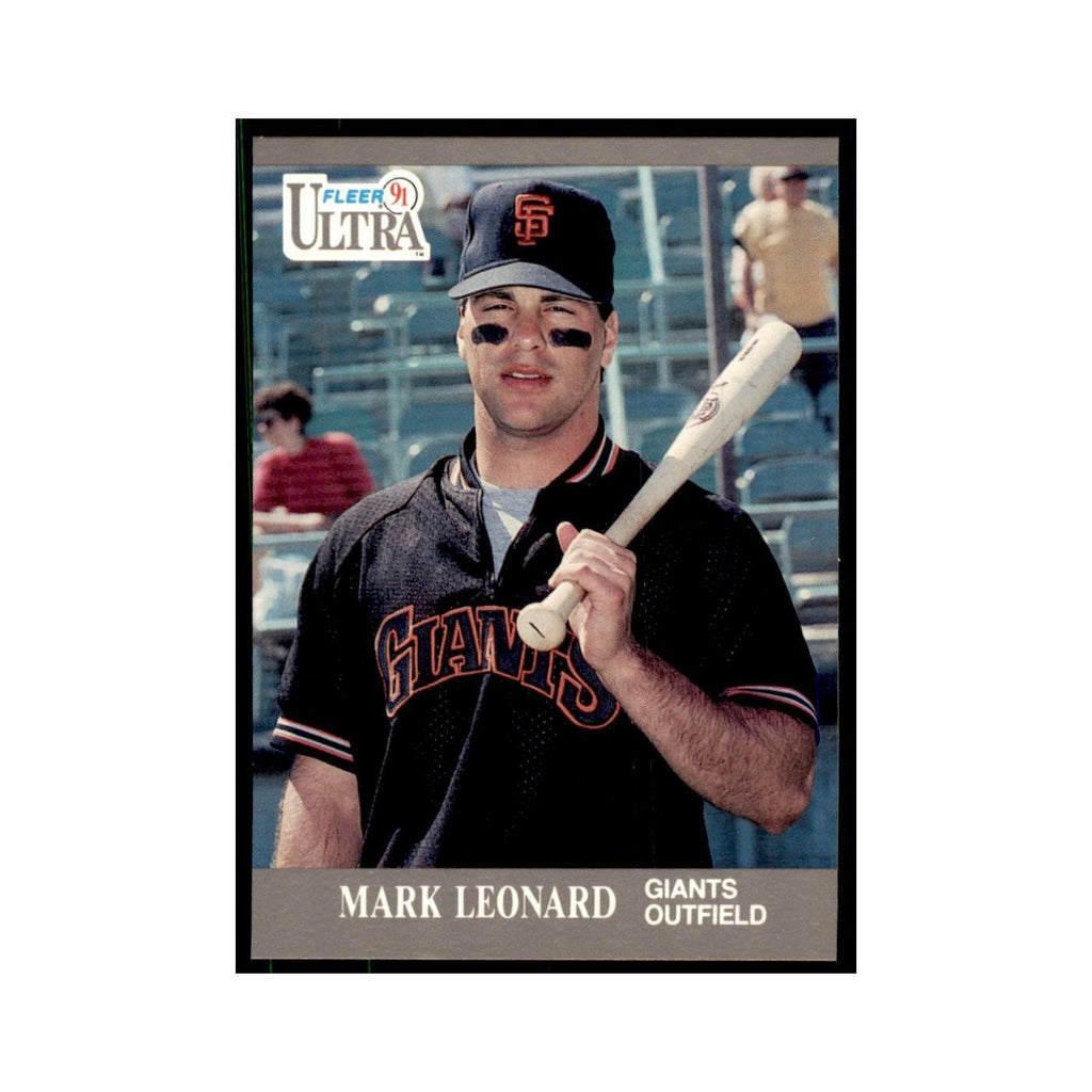 Mark Leonard 1991 Fleer Ultra #322 Baseball Cards Baseball Card NM