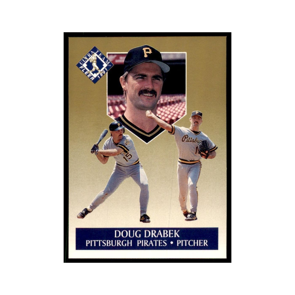Doug Drabek 1991 Fleer Ultra #3 Baseball Cards Baseball Card NM