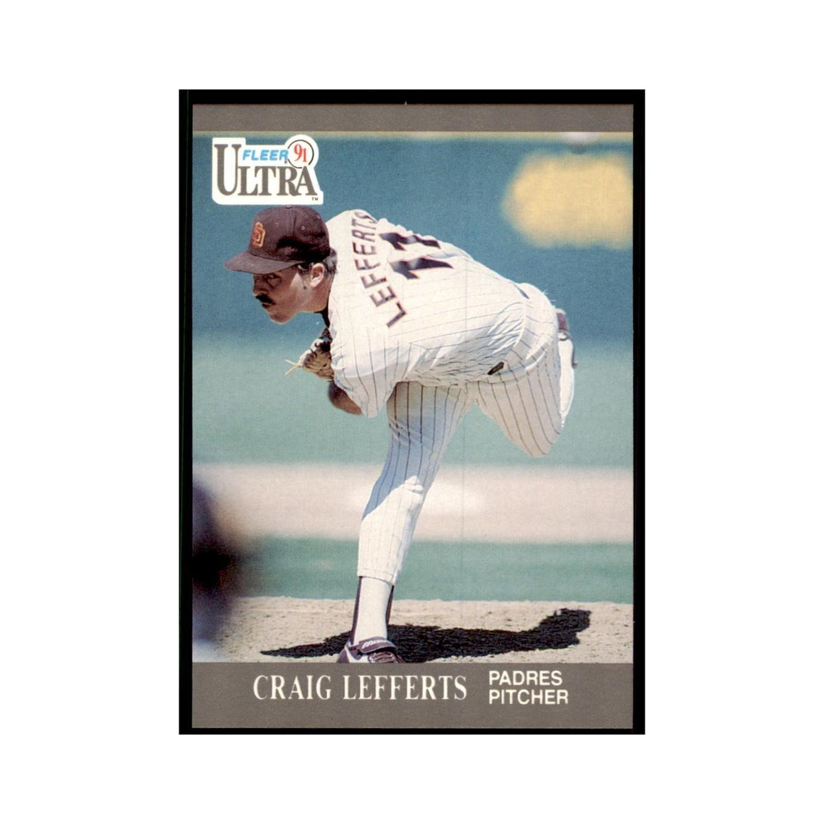 Craig Lefferts 1991 Fleer Ultra #307 Baseball Cards Baseball Card NM