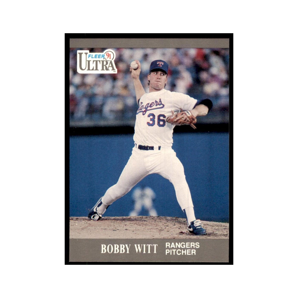 Bobby Witt 1991 Fleer Ultra #357 Baseball Cards Baseball Card NM