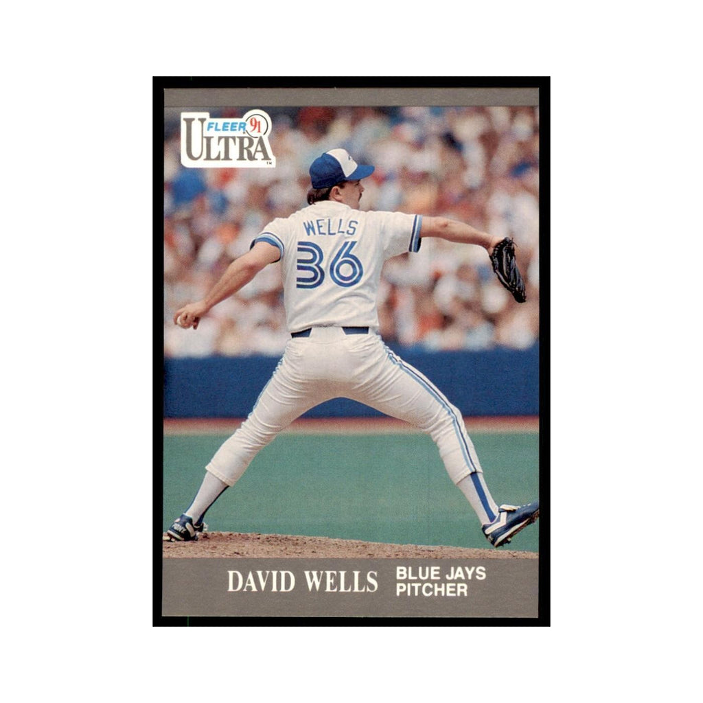 David Wells 1991 Fleer Ultra #370 Baseball Cards Baseball Card NM