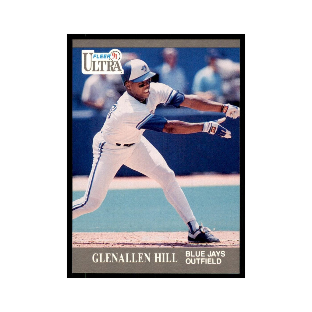 Glenallen Hill 1991 Fleer Ultra #363 Baseball Cards Baseball Card NM