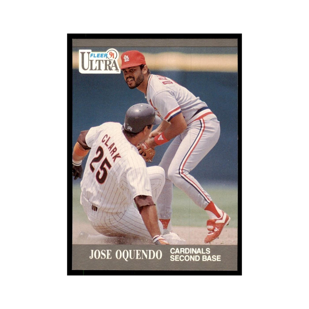 Jose Oquendo 1991 Fleer Ultra #292 Baseball Cards Baseball Card NM