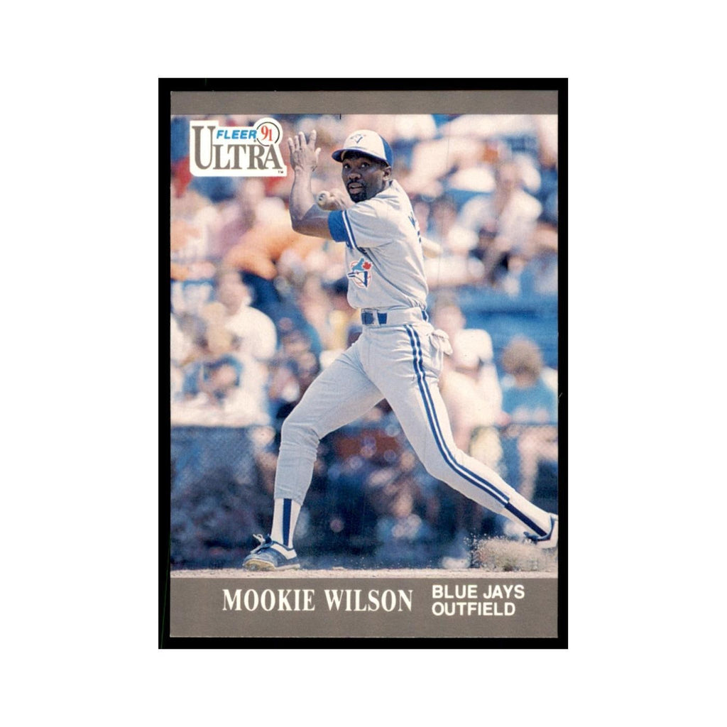 Mookie Wilson 1991 Fleer Ultra #372 Baseball Cards Baseball Card NM