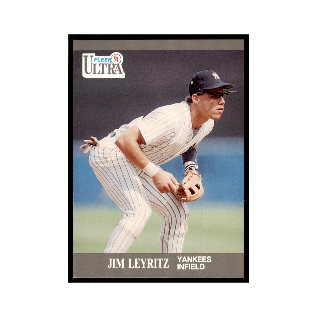 Jim Leyritz 1991 Fleer Ultra #237 Baseball Cards Baseball Card NM