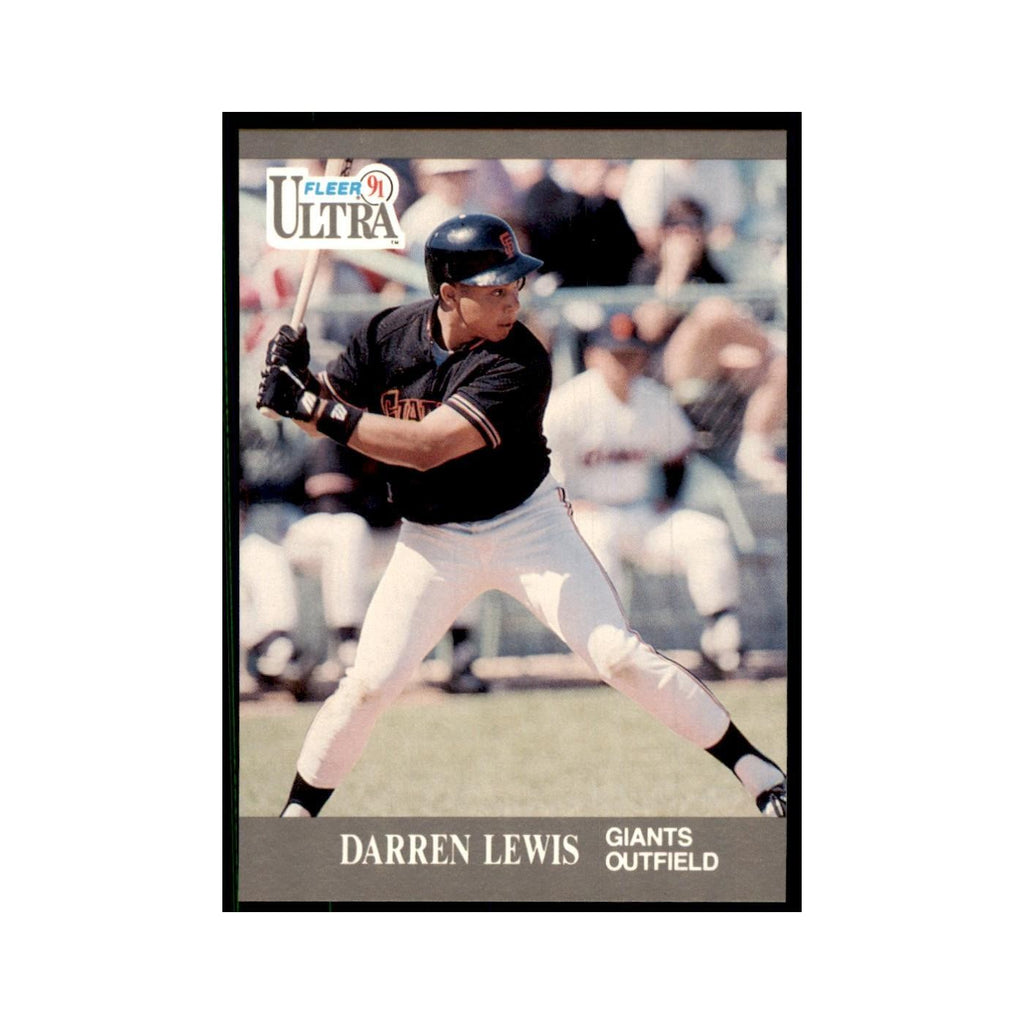 Darren Lewis 1991 Fleer Ultra #323 Baseball Cards Baseball Card NM