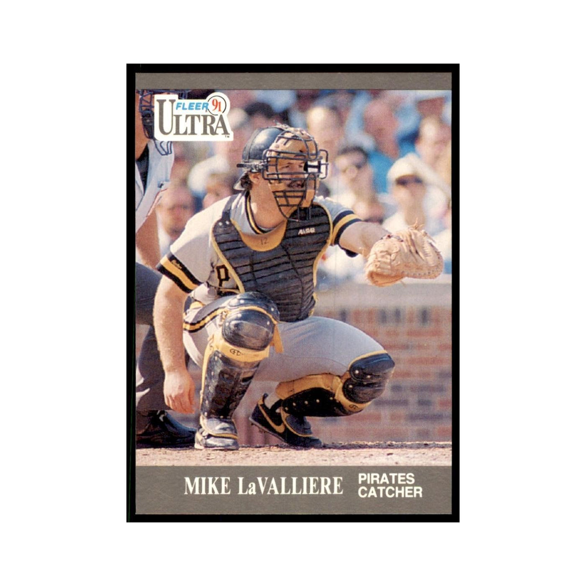 Mike LaValliere 1991 Fleer Ultra #282 Baseball Cards Baseball Card NM