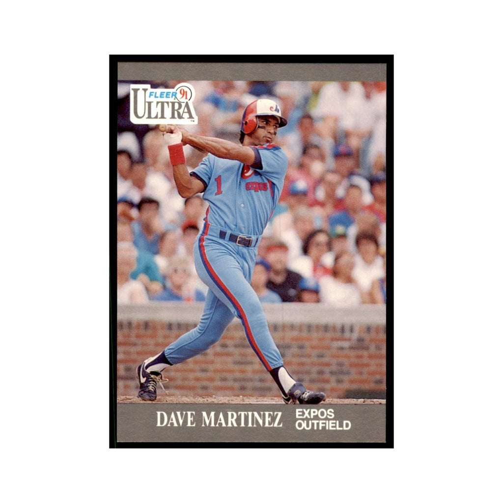 Dave Martinez 1991 Fleer Ultra #205 Baseball Cards Baseball Card NM