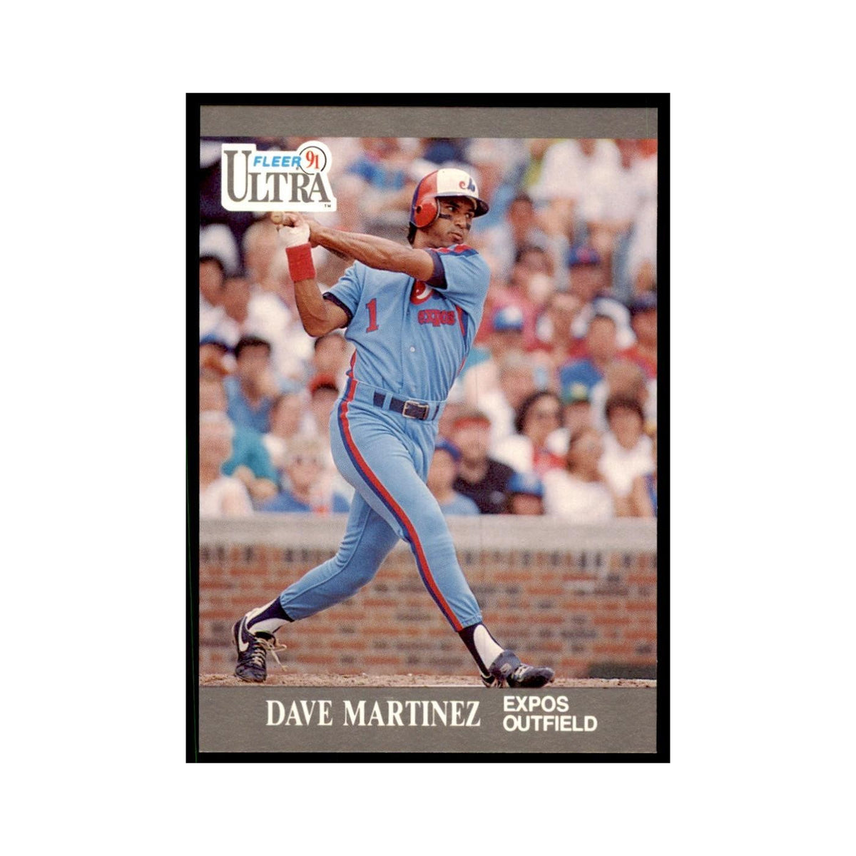 Dave Martinez 1991 Fleer Ultra #205 Baseball Cards Baseball Card NM