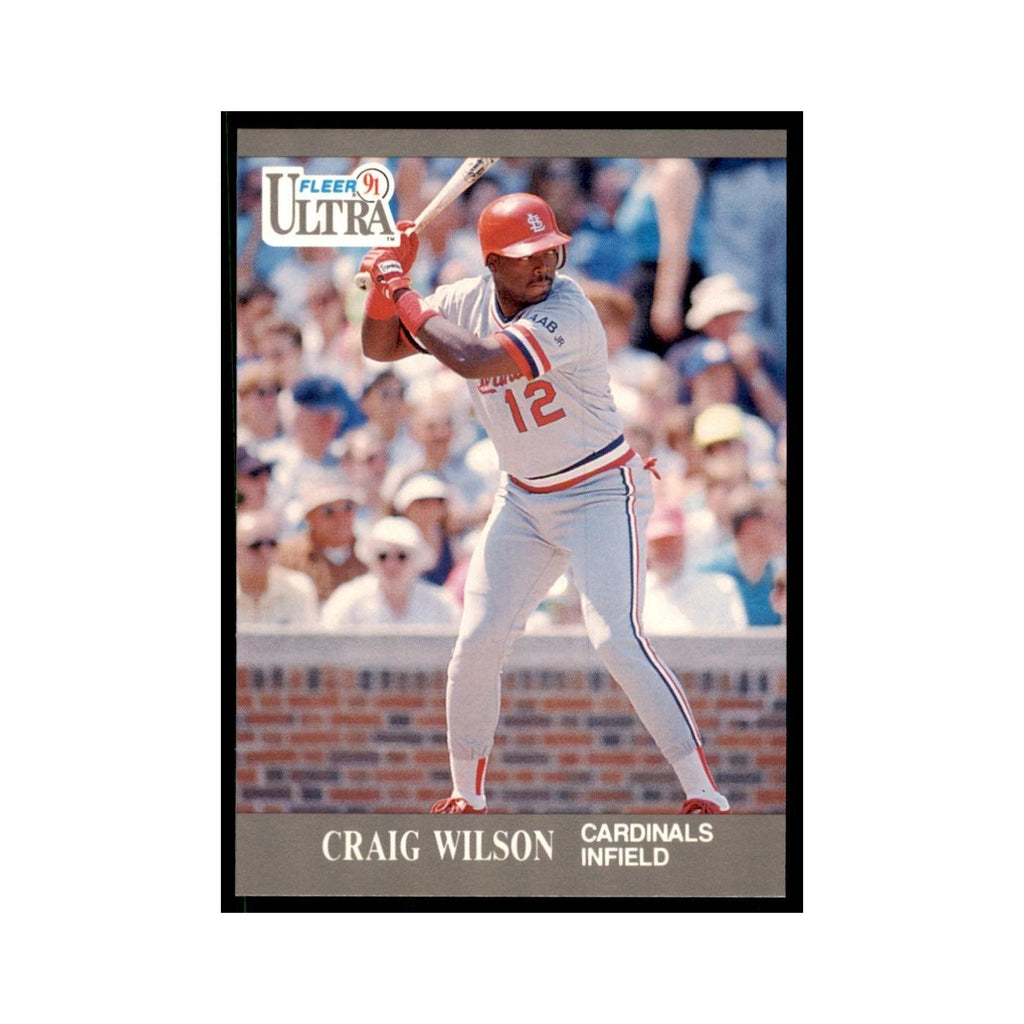 Craig Wilson 1991 Fleer Ultra #298 Baseball Cards Baseball Card NM