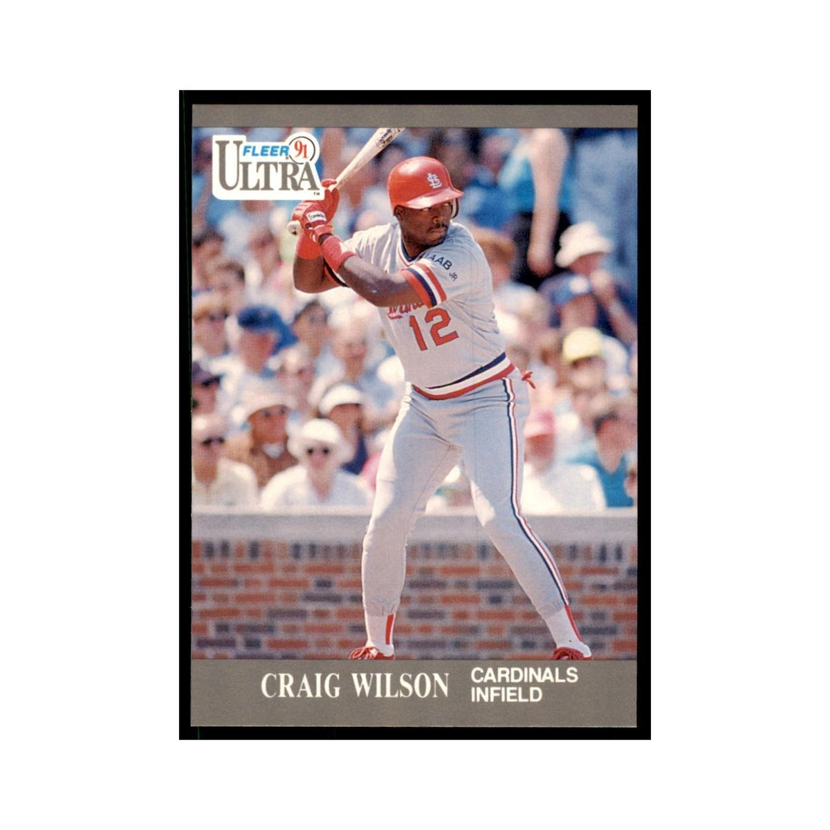 Craig Wilson 1991 Fleer Ultra #298 Baseball Cards Baseball Card NM