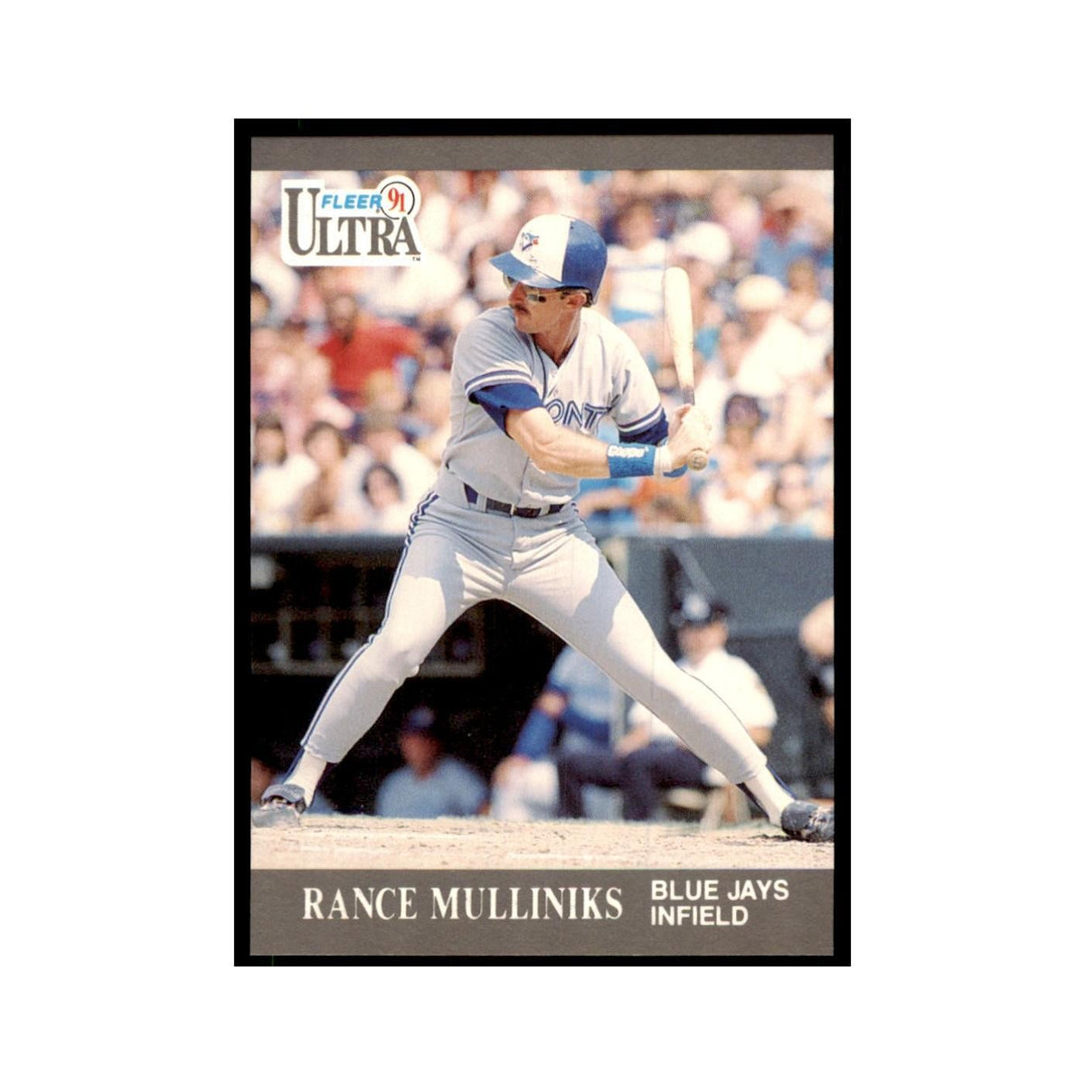 Rance Mulliniks 1991 Fleer Ultra #366 Baseball Cards Baseball Card NM