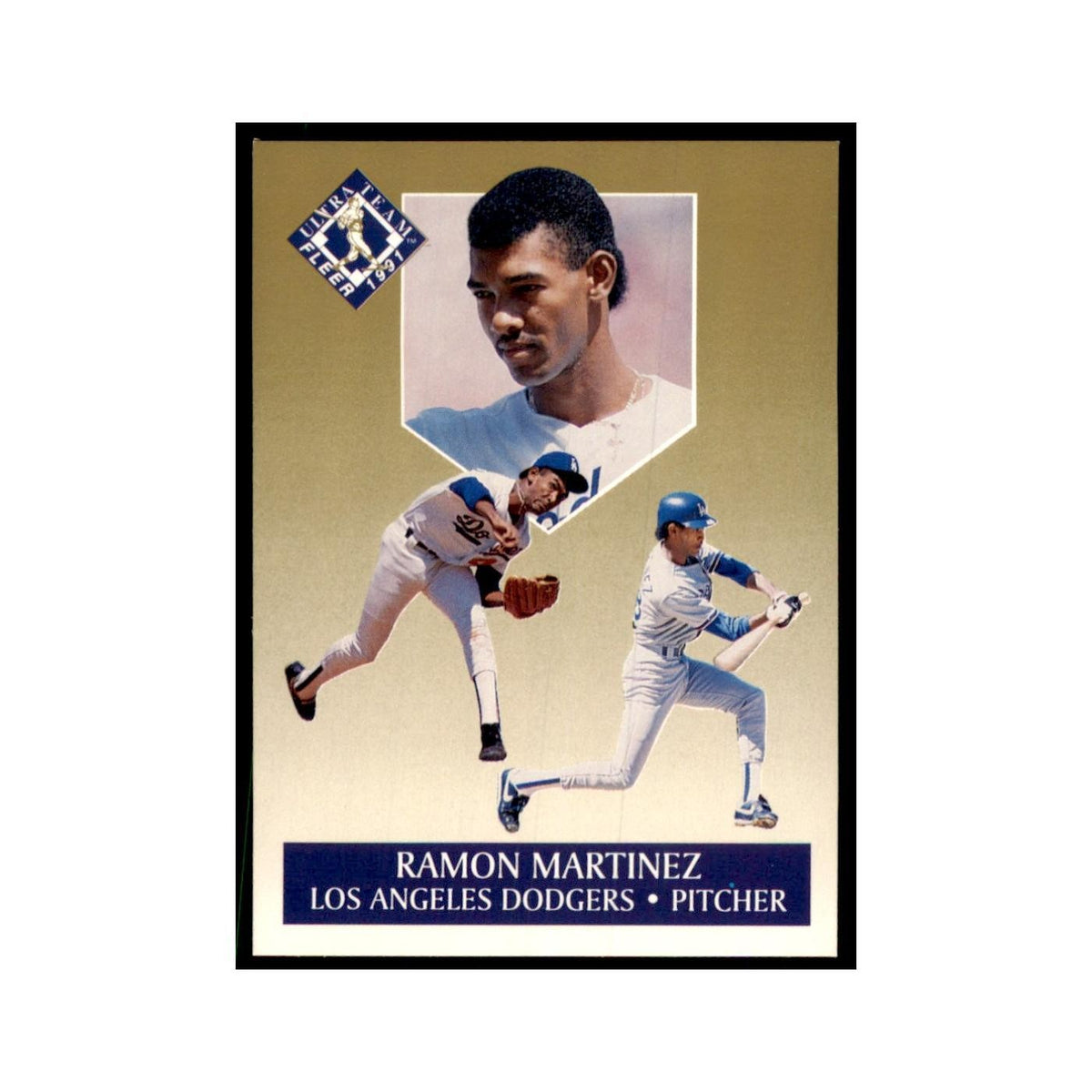 Ramon Martinez 1991 Fleer Ultra #7 Baseball Cards Baseball Card NM