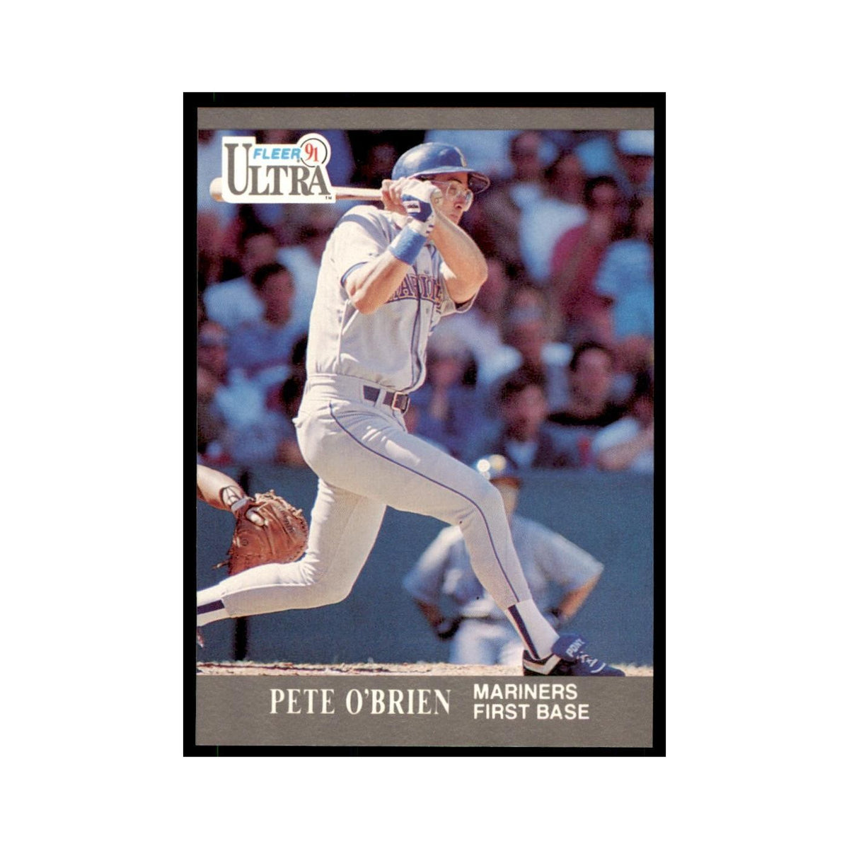 Pete O'Brien 1991 Fleer Ultra #342 Baseball Cards Baseball Card NM