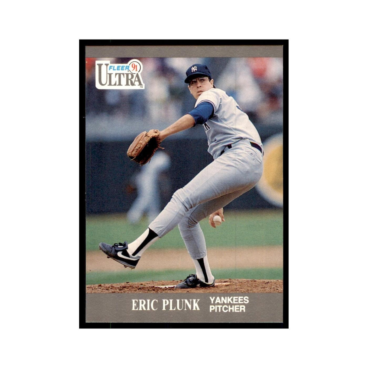 Eric Plunk 1991 Fleer Ultra #241 Baseball Cards Baseball Card NM