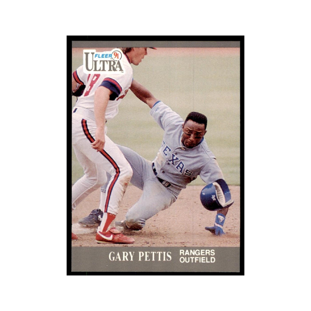 Gary Pettis 1991 Fleer Ultra #352 Baseball Cards Baseball Card NM
