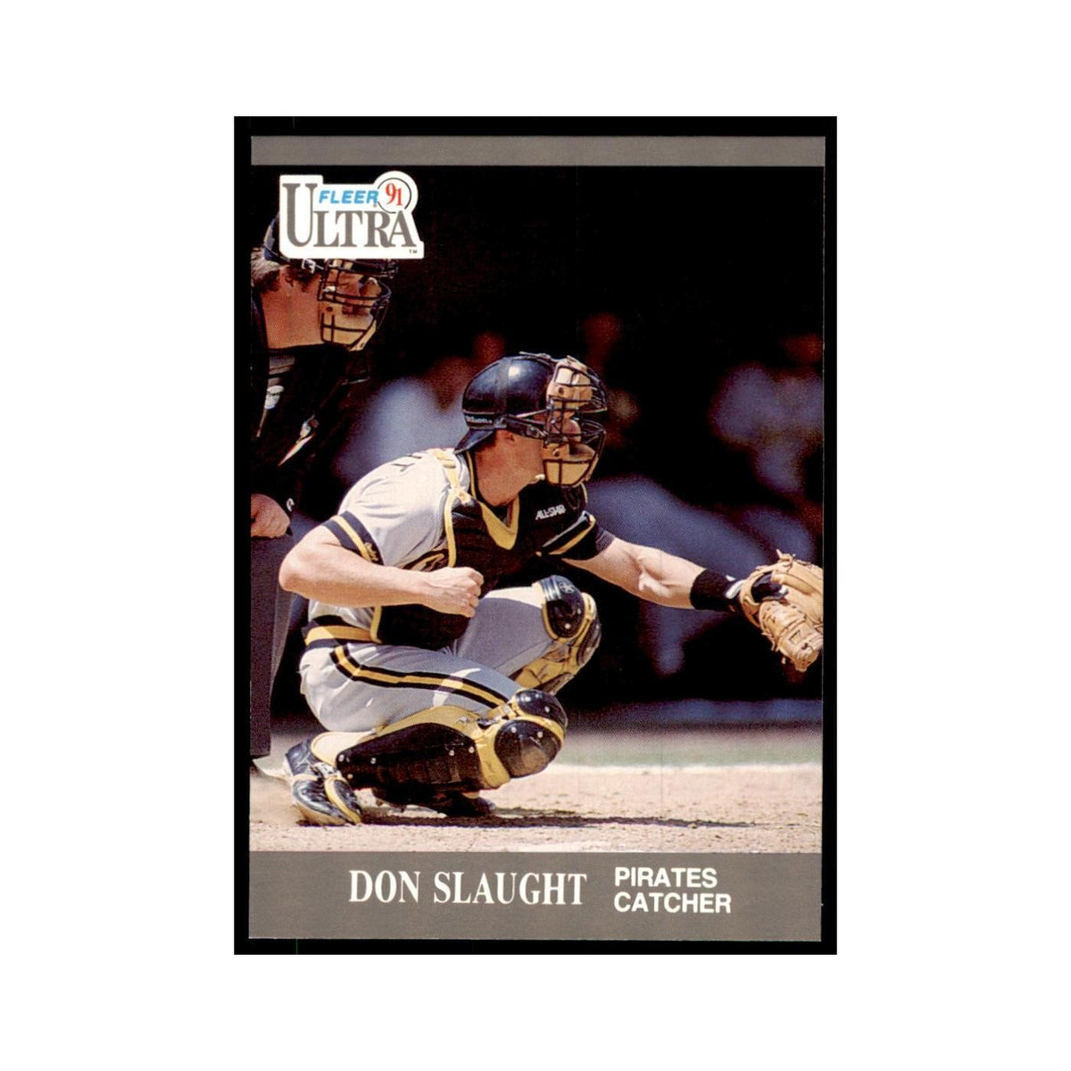 Don Slaught 1991 Fleer Ultra #286 Baseball Cards Baseball Card NM