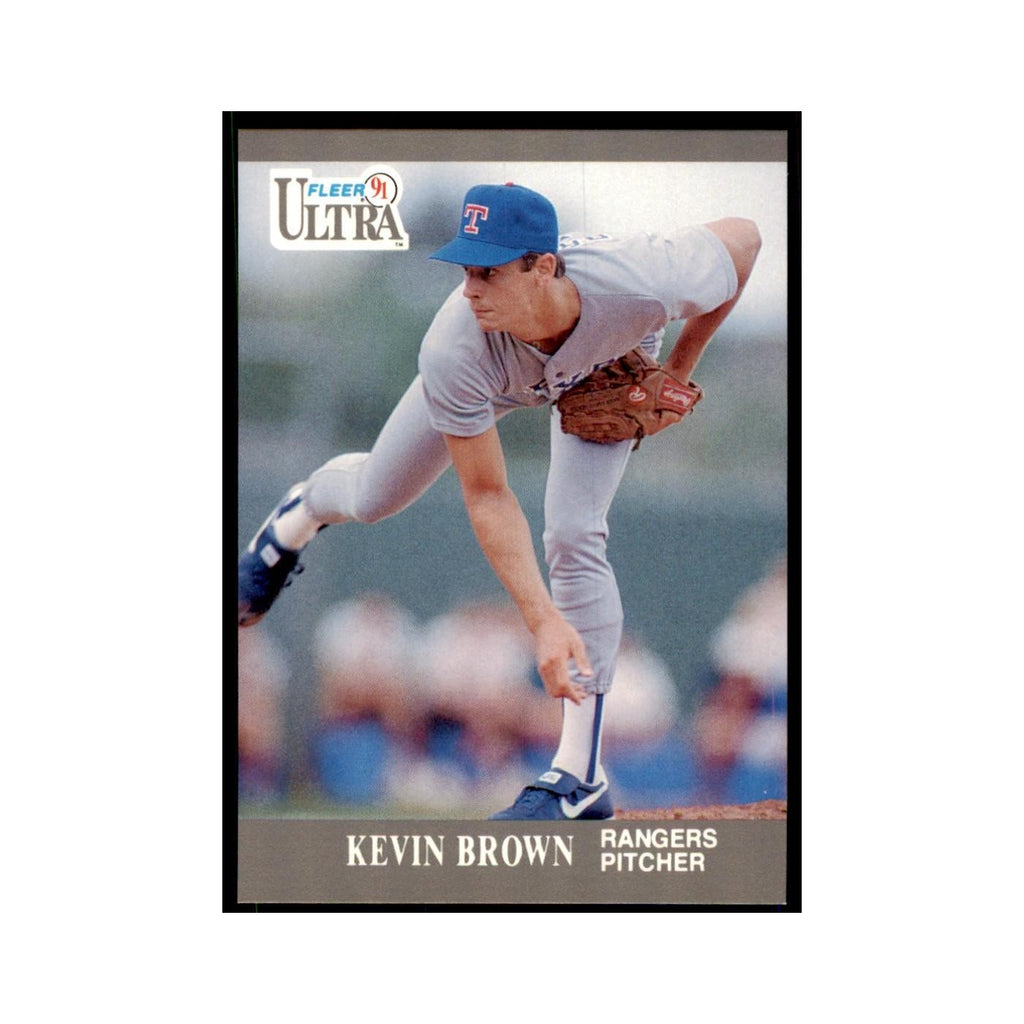 Kevin Brown 1991 Fleer Ultra #347 Baseball Cards Baseball Card NM