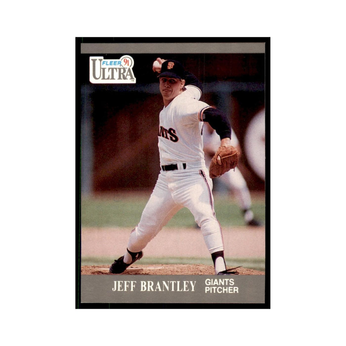 Jeff Brantley 1991 Fleer Ultra #316 Baseball Cards Baseball Card NM