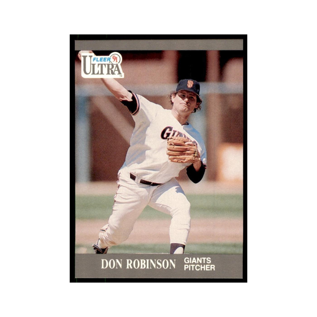 Don Robinson 1991 Fleer Ultra #327 Baseball Cards Baseball Card NM