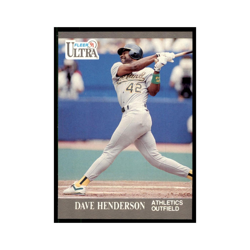 Dave Henderson 1991 Fleer Ultra #247 Baseball Cards Baseball Card NM