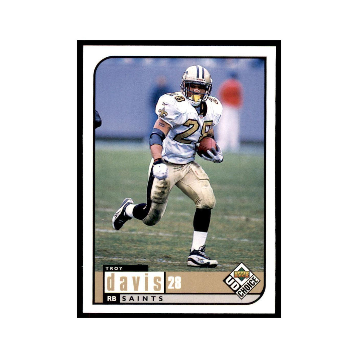 Troy Davis 1998 UD Choice #103 Football Cards Football Card NM