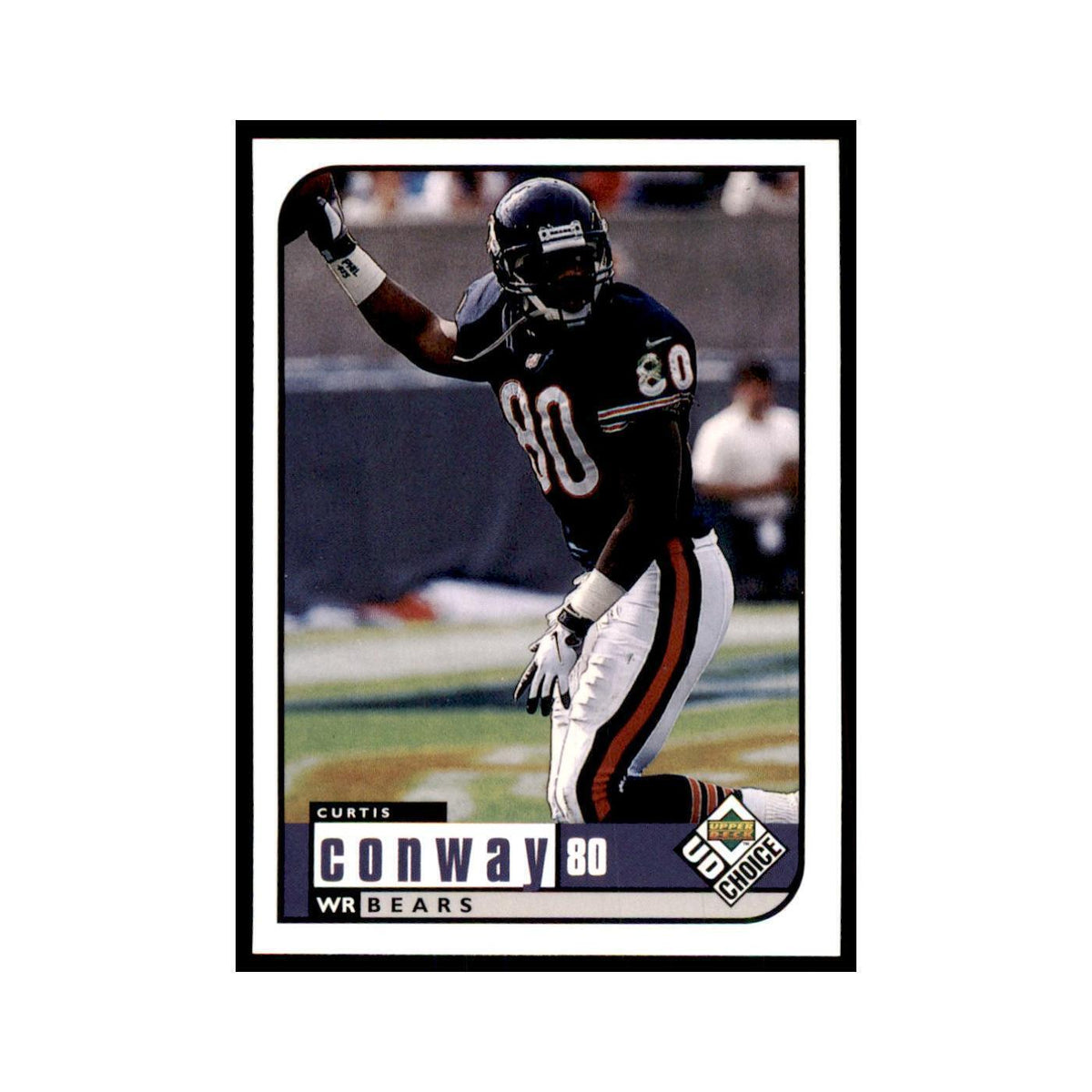 Curtis Conway 1998 UD Choice #35 Football Cards Football Card NM