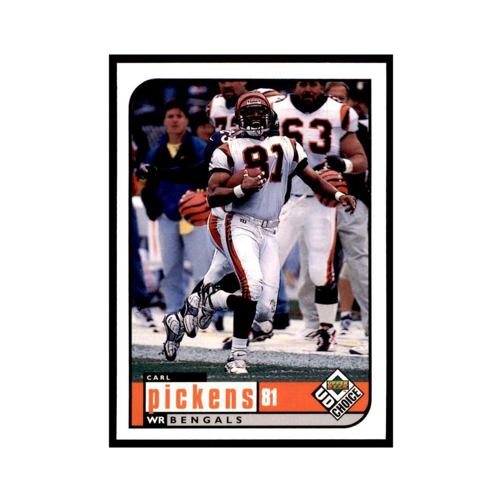 Carl Pickens 1998 UD Choice #40 Football Cards Football Card NM