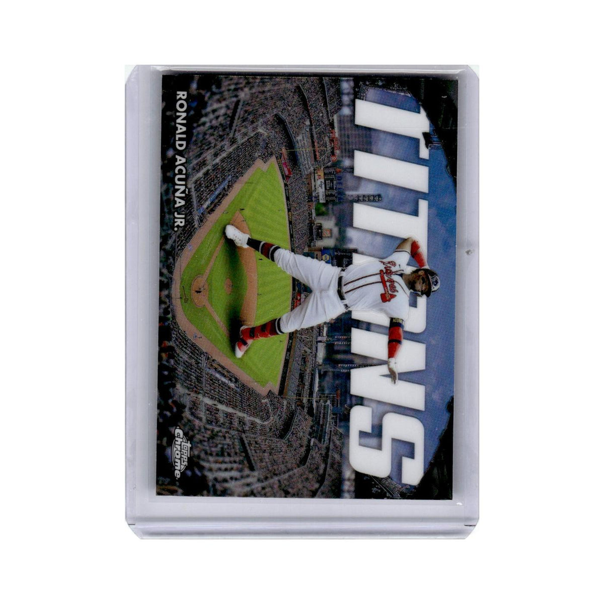 Ronald Acuna Jr. 2023 Topps Chrome Titans #CT-5 Baseball Card NM