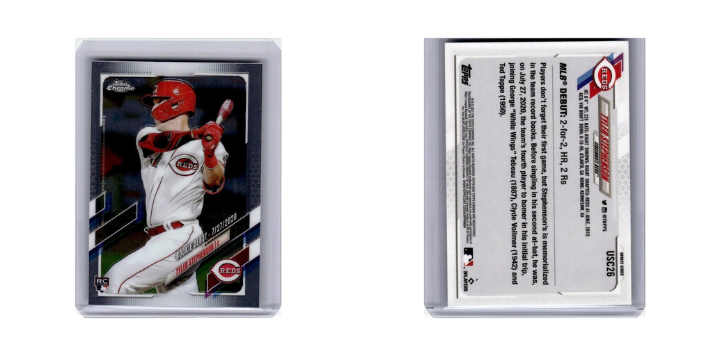 Tyler Stephenson 2021 Topps Chrome Update #USC26 Baseball Card NM