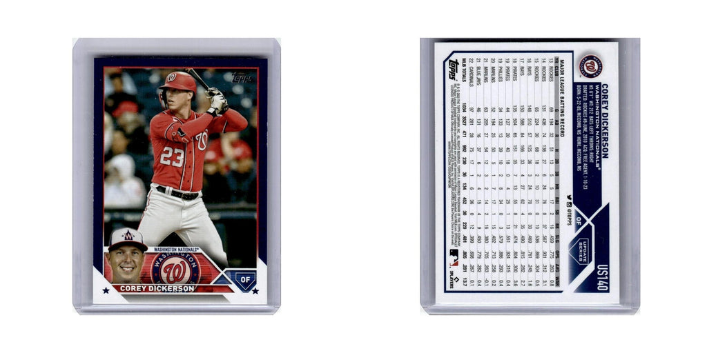 Corey Dickerson 2023 Topps Update #US140 Baseball Card NM