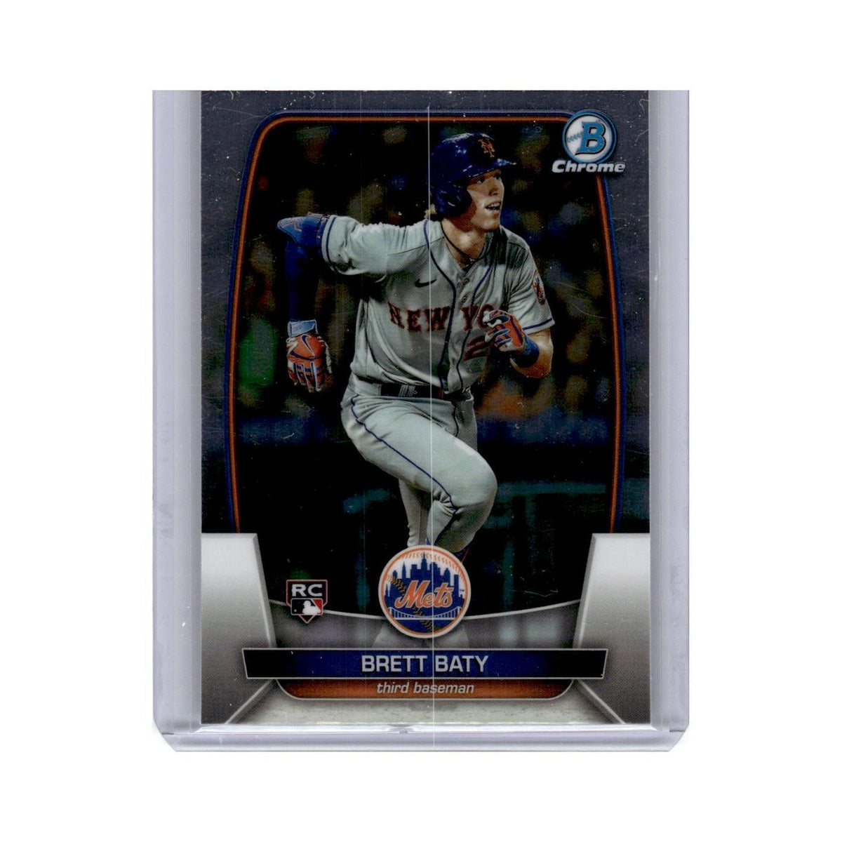 Brett Baty Rookie 2023 Bowman Chrome #15 Baseball Card NM