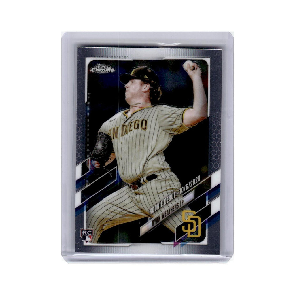 Ryan Weathers 2021 Topps Chrome Update #USC15 Baseball Card NM