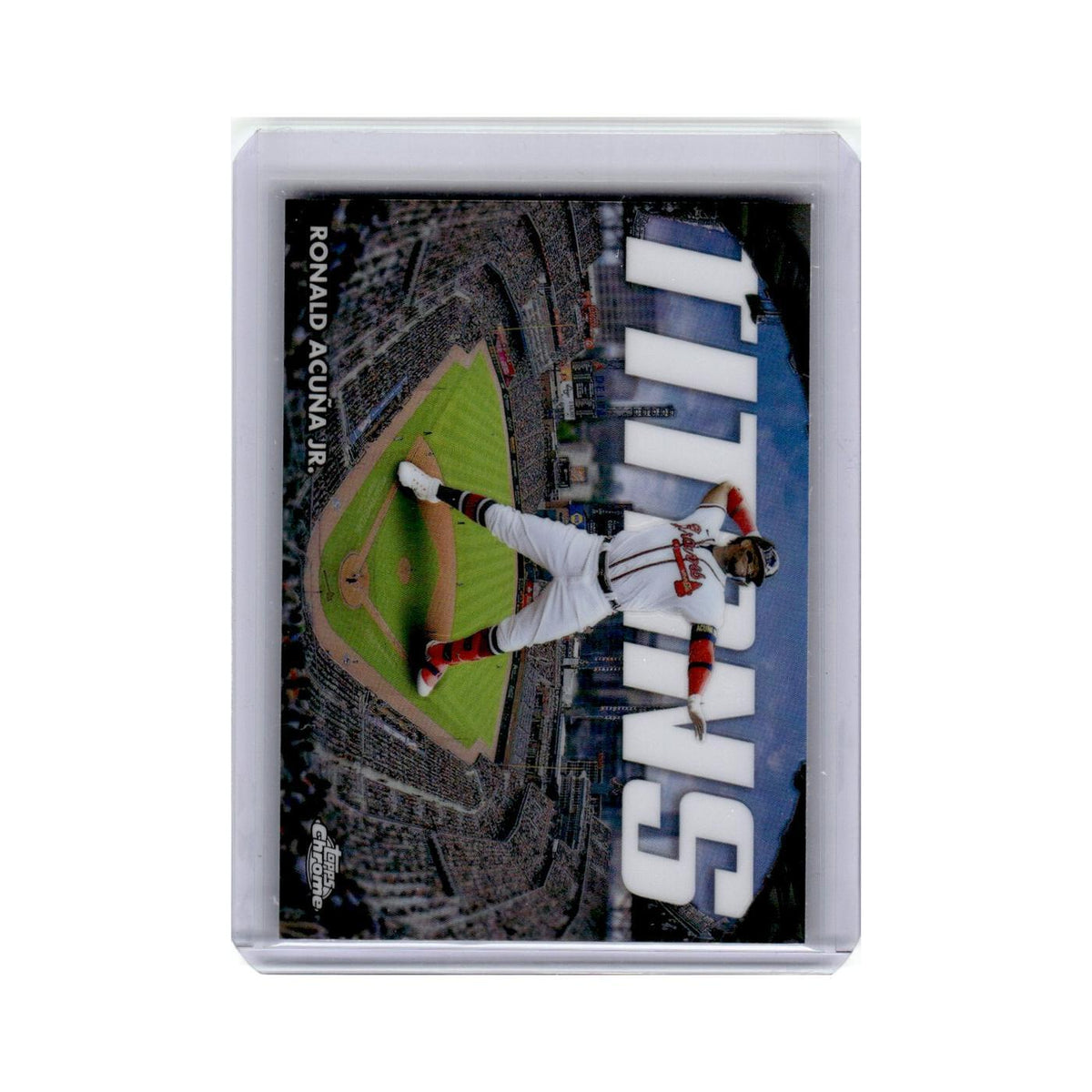 Ronald Acuna Jr. 2023 Topps Chrome Titans #CT-5 Baseball Card NM