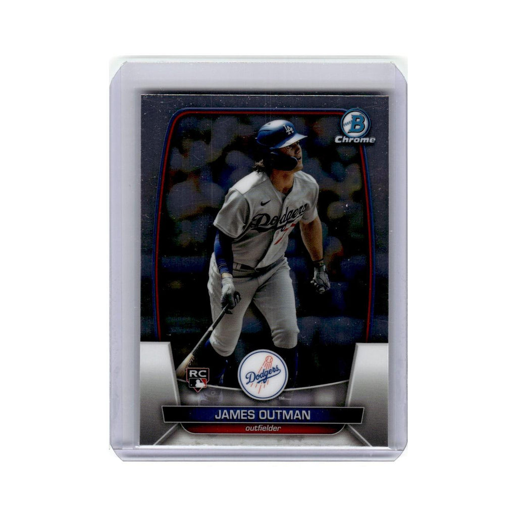 James Outman Rookie 2023 Bowman Chrome #68 Baseball Card NM