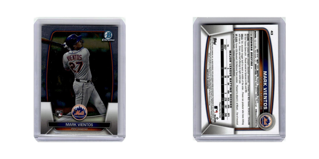 Mark Vientos Rookie 2023 Bowman Chrome #43 Baseball Card NM