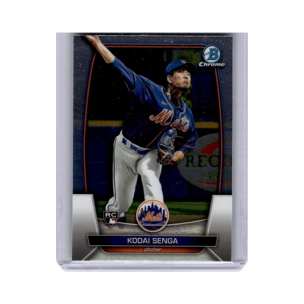 Kodai Senga Rookie 2023 Bowman Chrome #77 Baseball Card NM