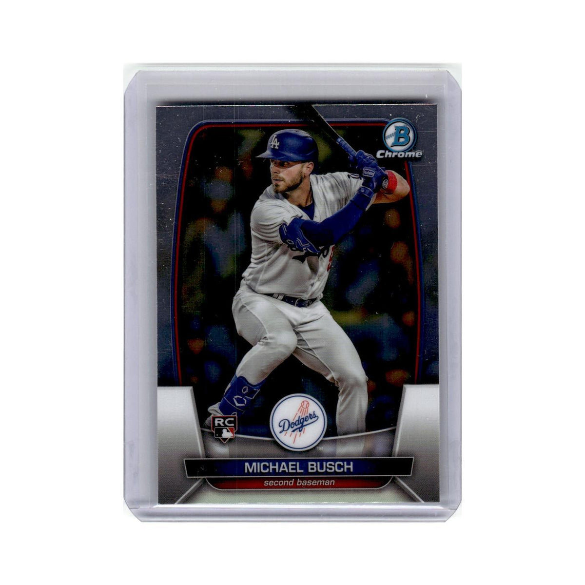 Michael Busch Rookie 2023 Bowman Chrome #54 Baseball Card NM
