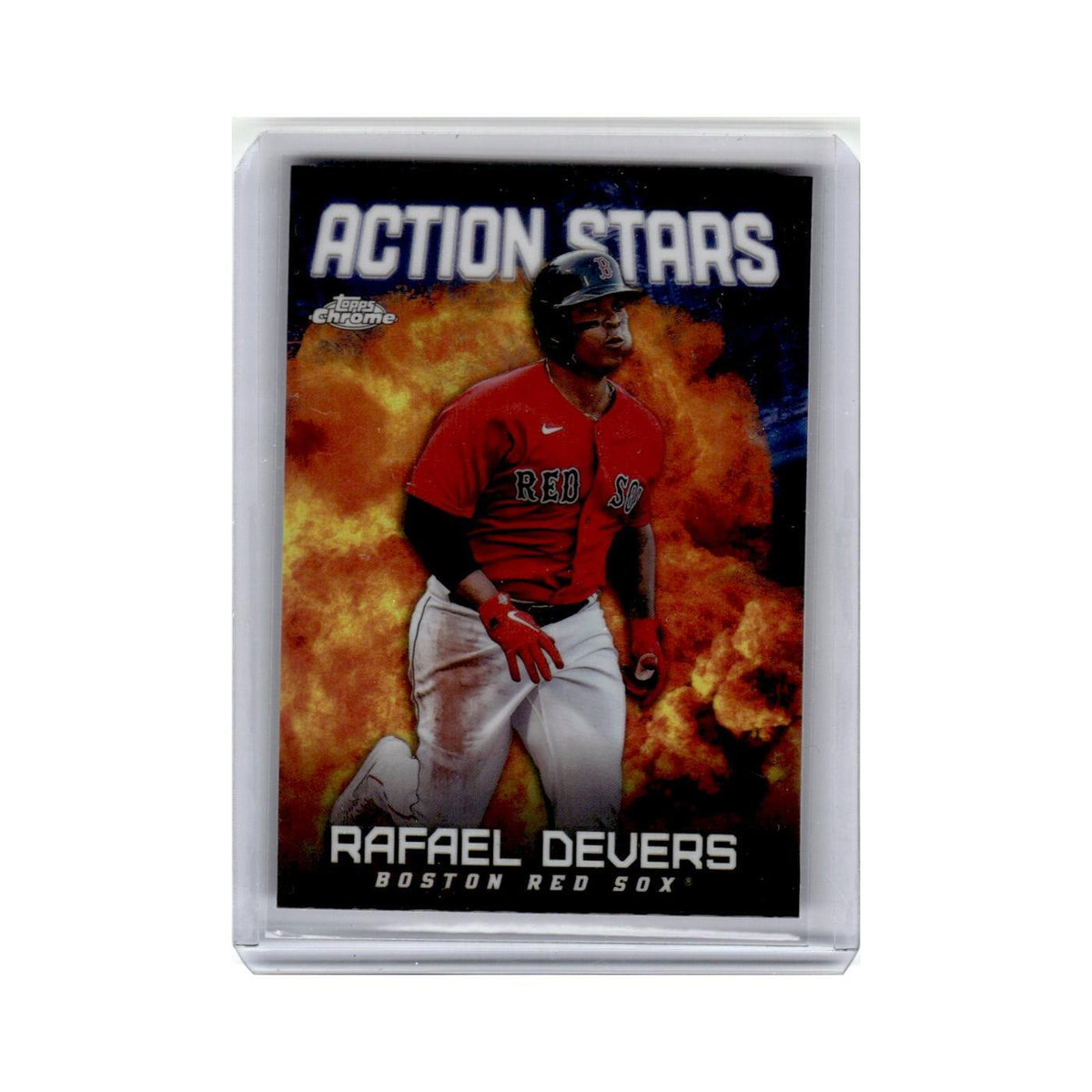 Rafael Devers 2023 Topps Chrome Action Stars #ASC-14 Baseball Card NM